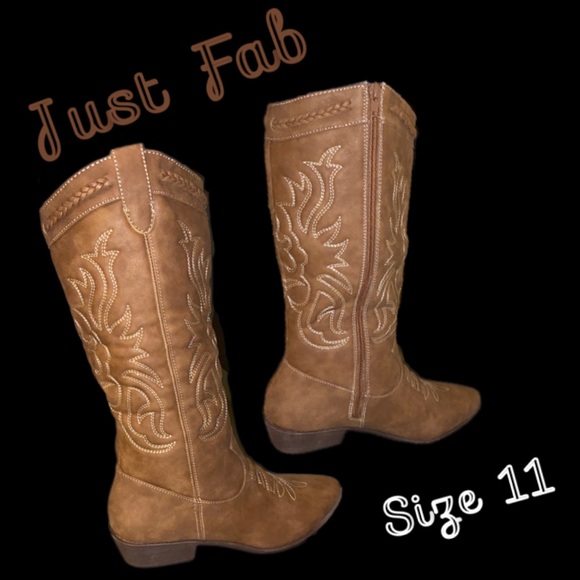 JustFab Shoes - 🎃🆕 JUST FAB Maude Heeled Boot - Size 11